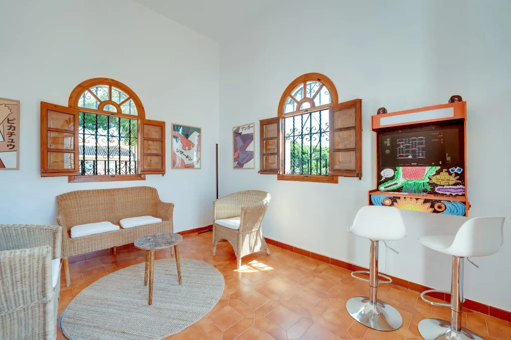 villa la caleta game room