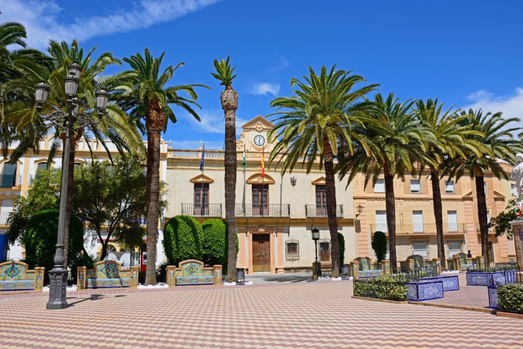Ayamonte's plaza, perfect a daily getaway