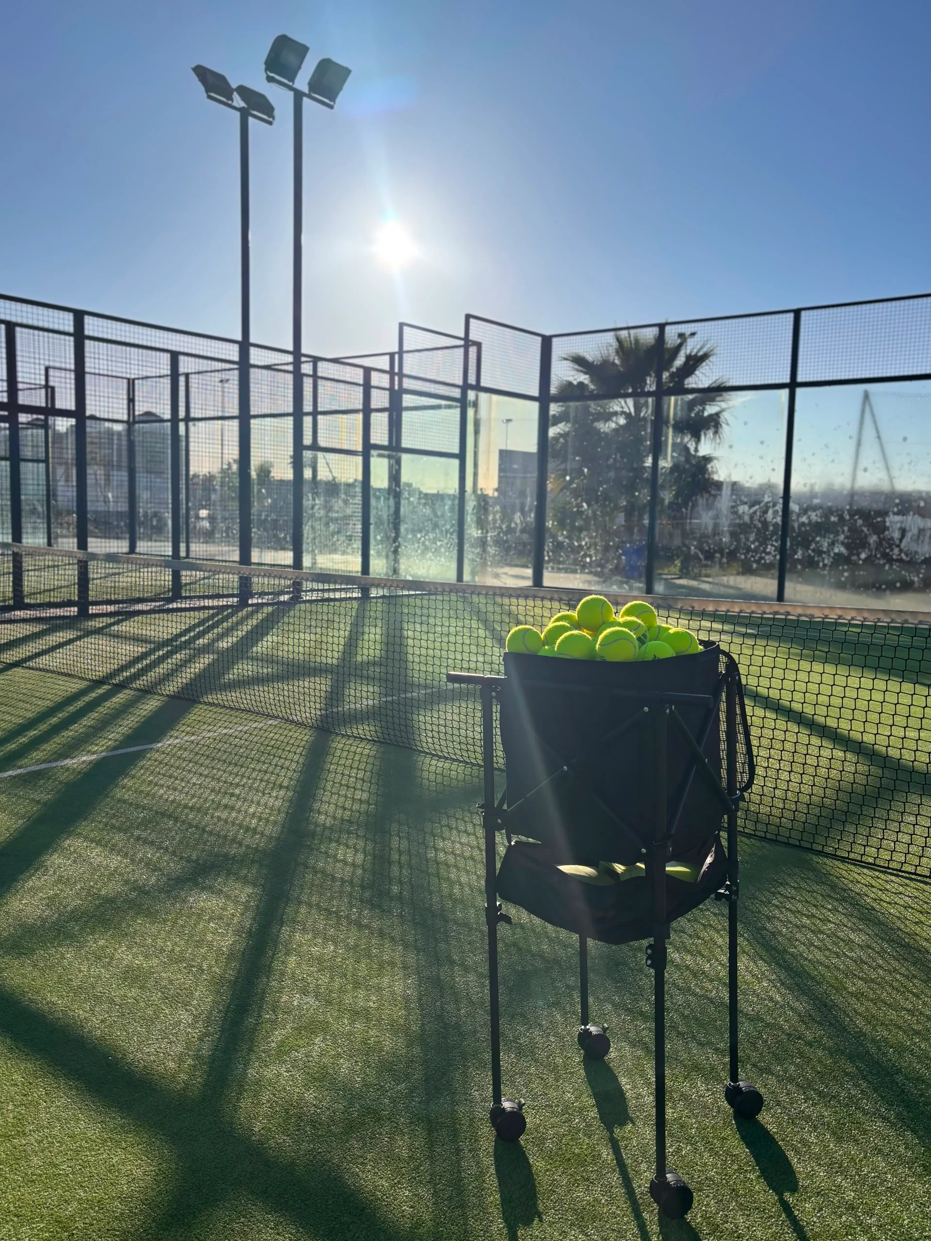 Padel training session